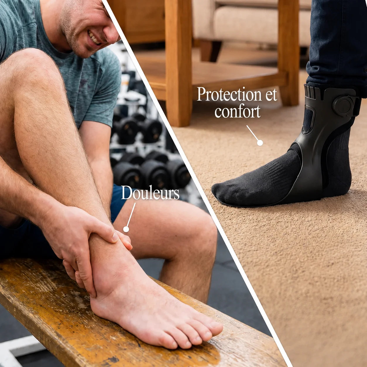 Orthèse releveur de pied
