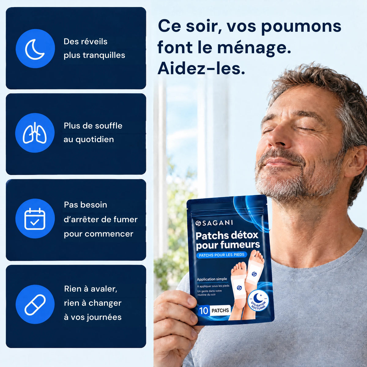 Patchs détox pour fumeurs