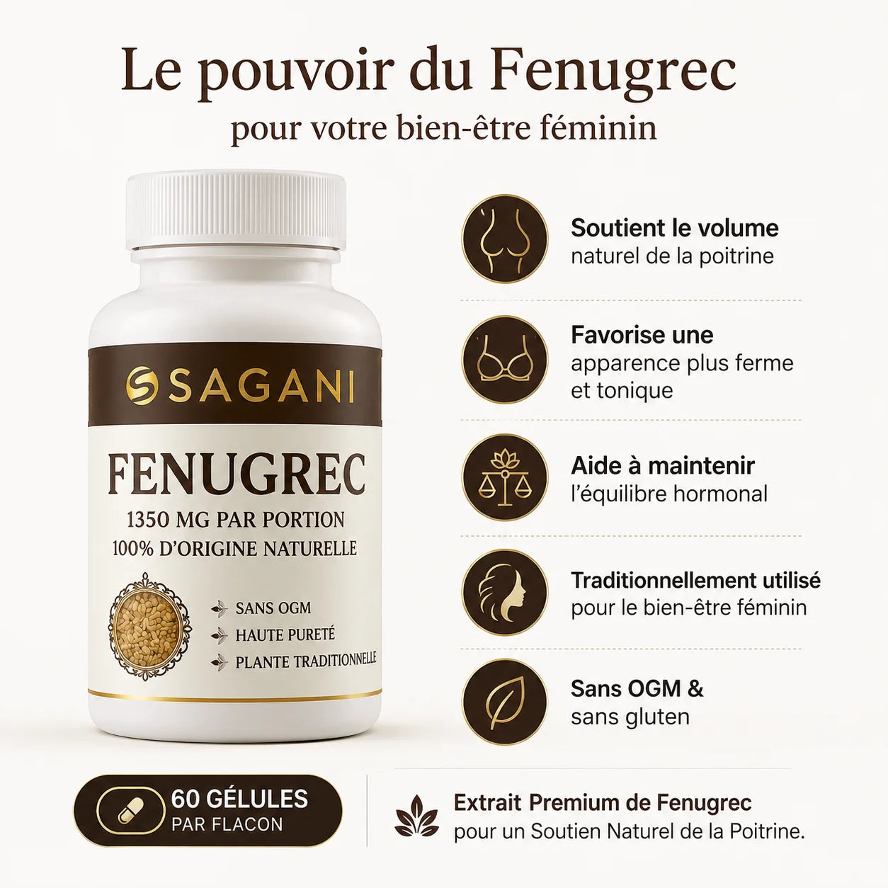 Capsules Poitrine Volume Naturel+