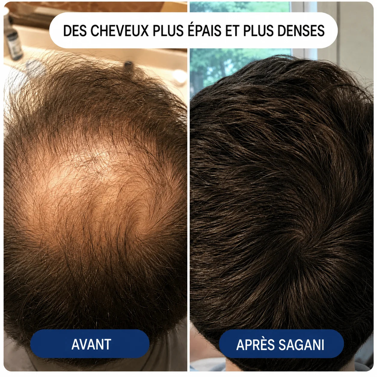 Sérum capillaire densifiant avec brosse applicatrice